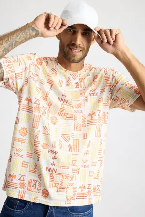 Printed Men's T-Shirt - Kinetic Kaleidoscope