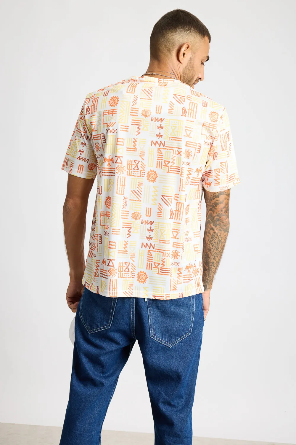 Printed Men's T-Shirt - Kinetic Kaleidoscope