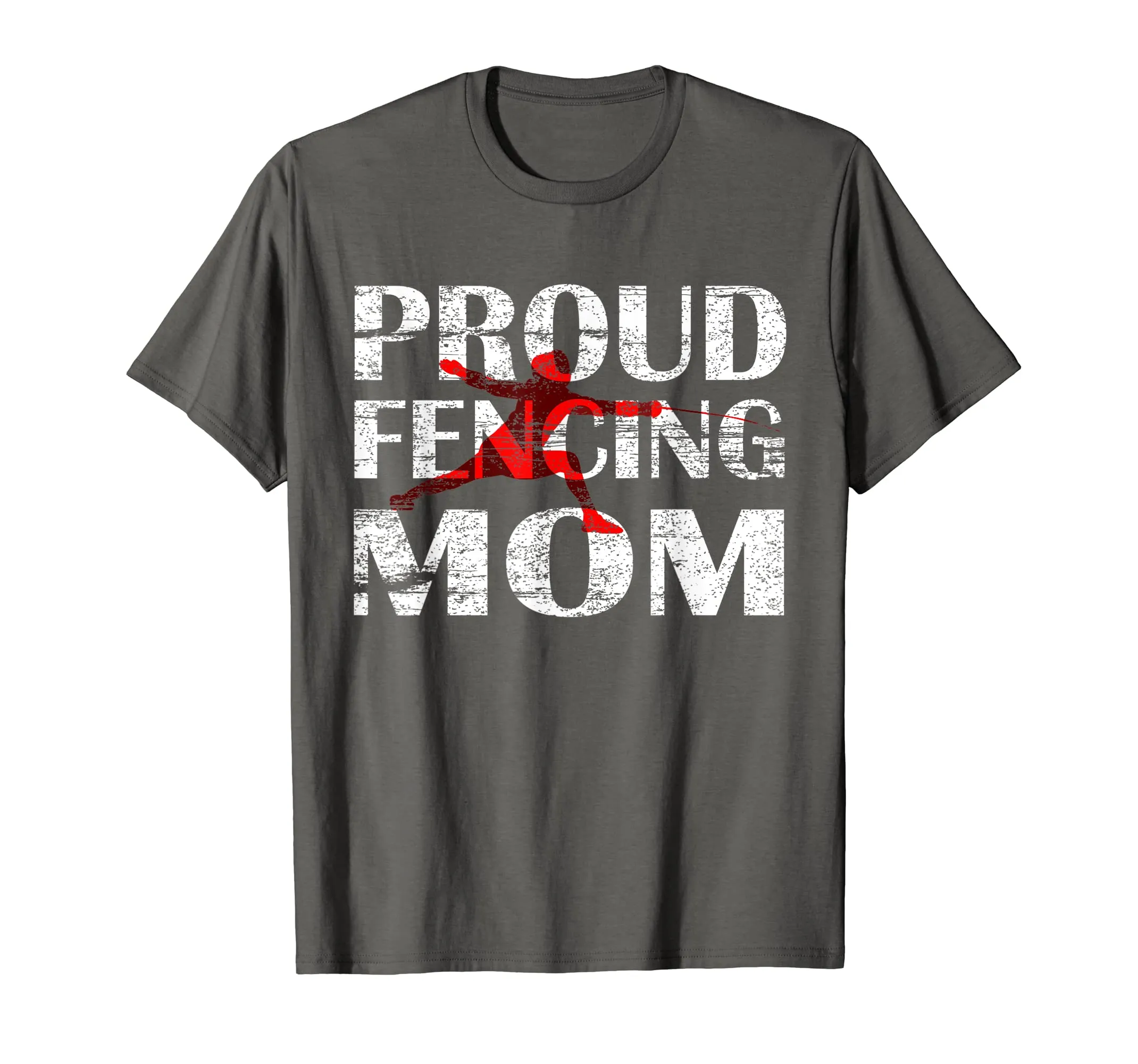Proud Fencing Mom I Parents of a Fencer Mother Shirt