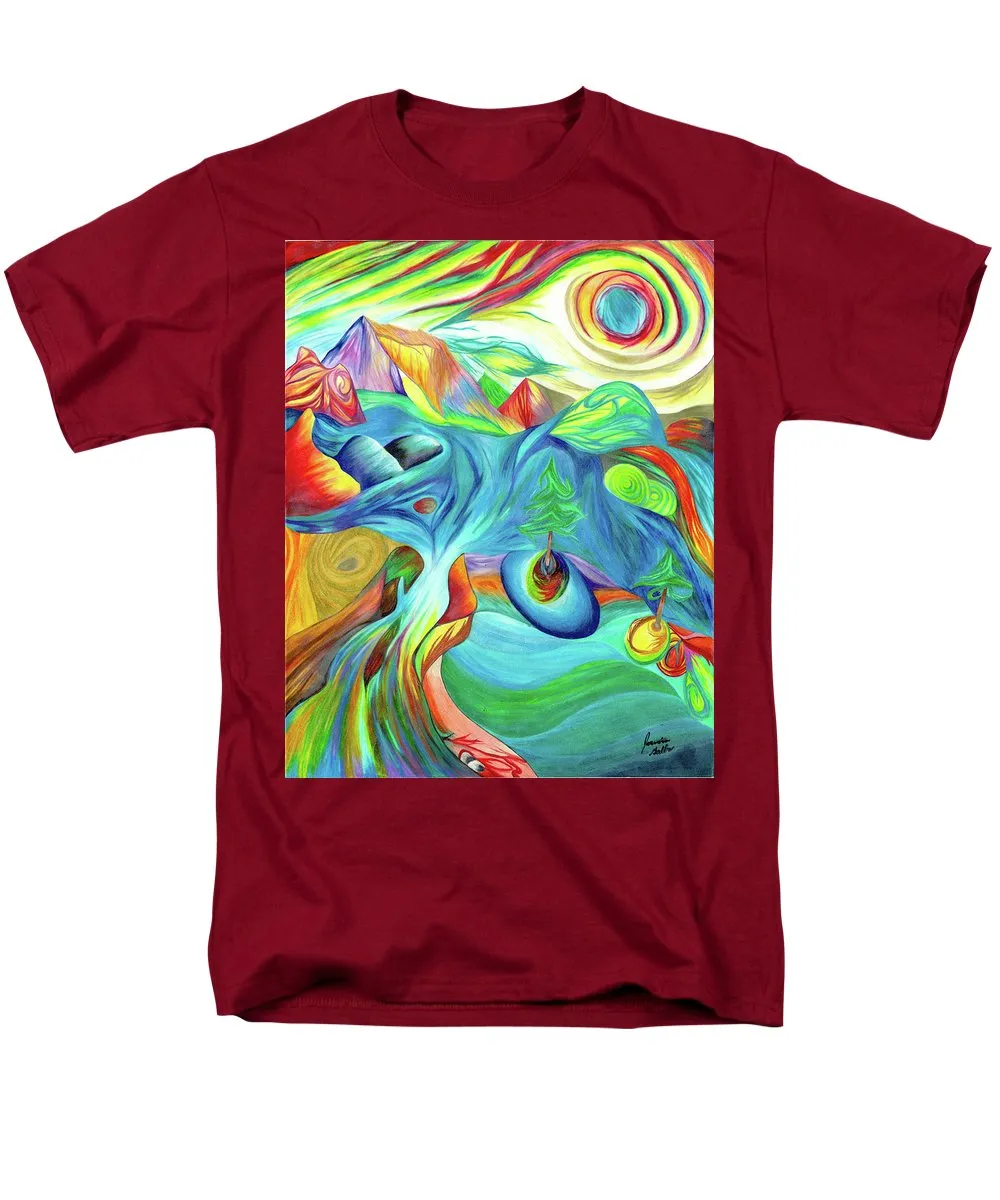 Rainbow Pathway - Men's T-Shirt  (Regular Fit)