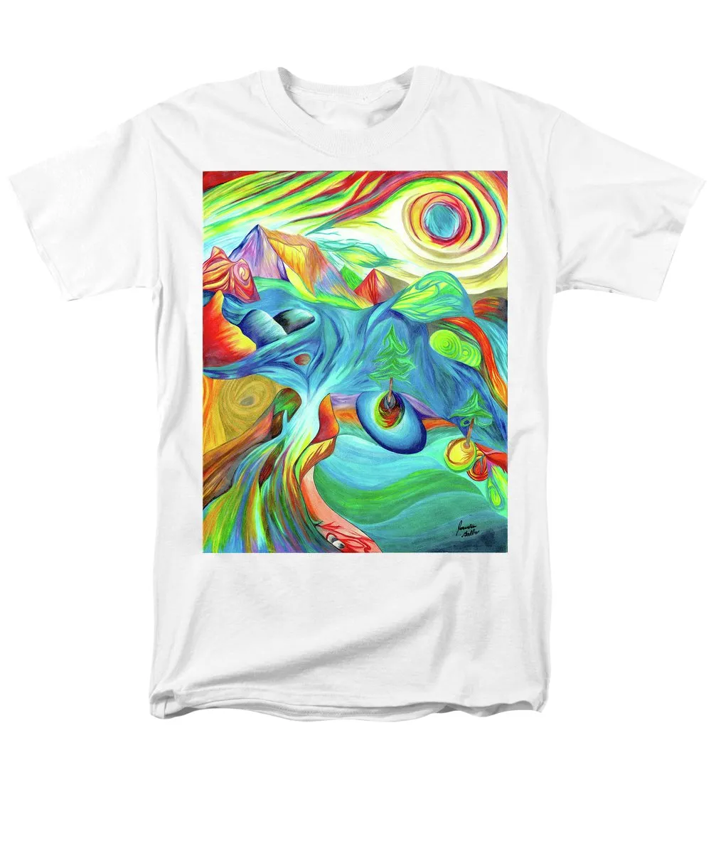 Rainbow Pathway - Men's T-Shirt  (Regular Fit)