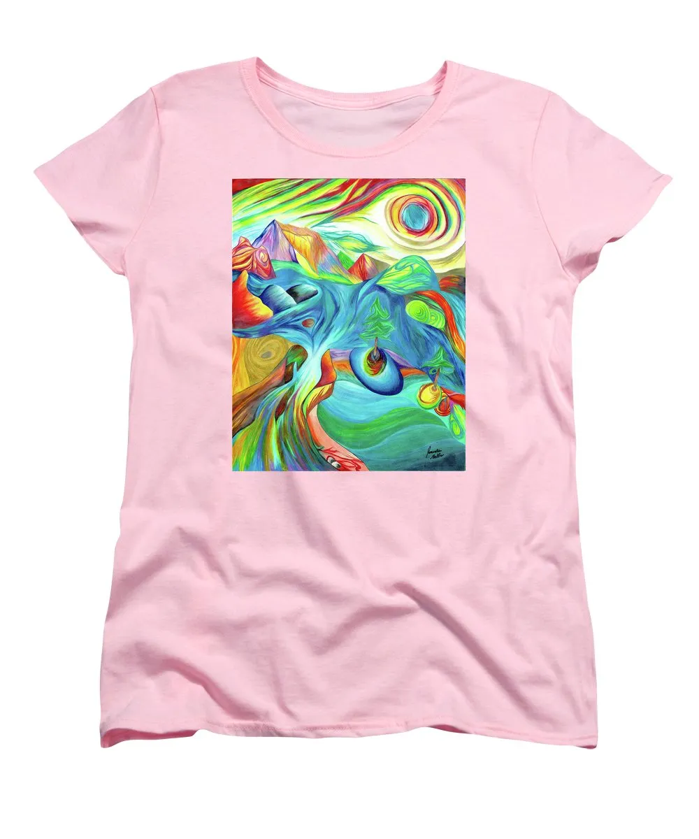 Rainbow Pathway - Women's T-Shirt (Standard Fit)