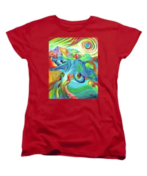 Rainbow Pathway - Women's T-Shirt (Standard Fit)
