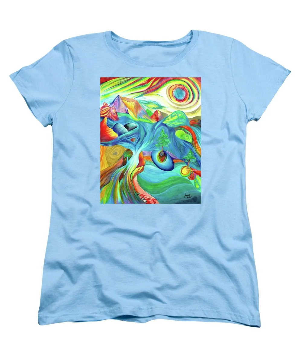 Rainbow Pathway - Women's T-Shirt (Standard Fit)