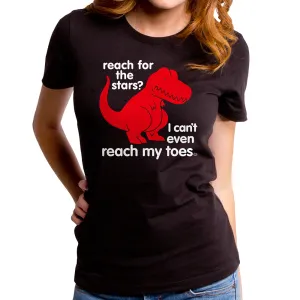 Reach For The Floor Dino Women's T-Shirt