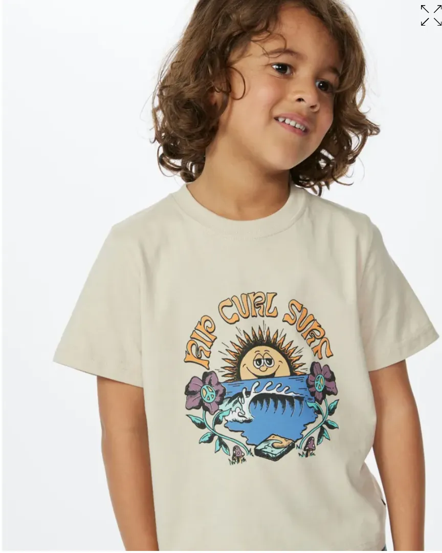 Ripcurl Mystic Waves Art Short Sleeve Tee Boy