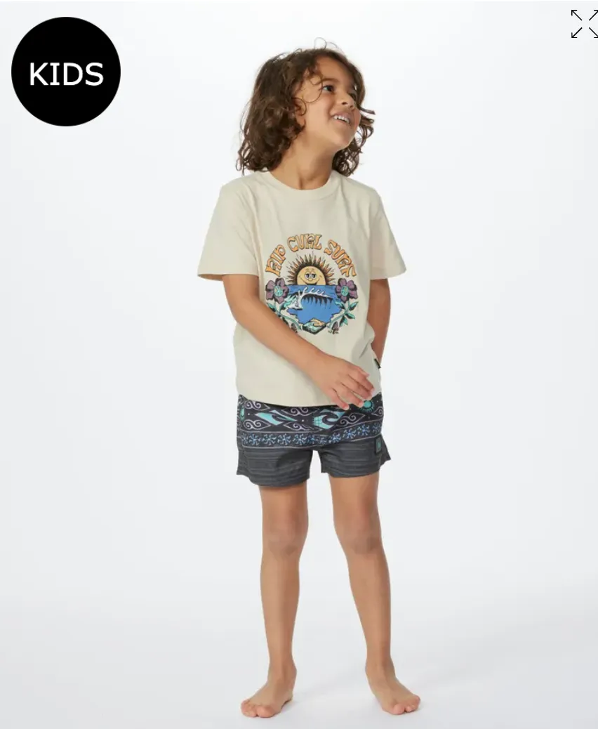 Ripcurl Mystic Waves Art Short Sleeve Tee Boy