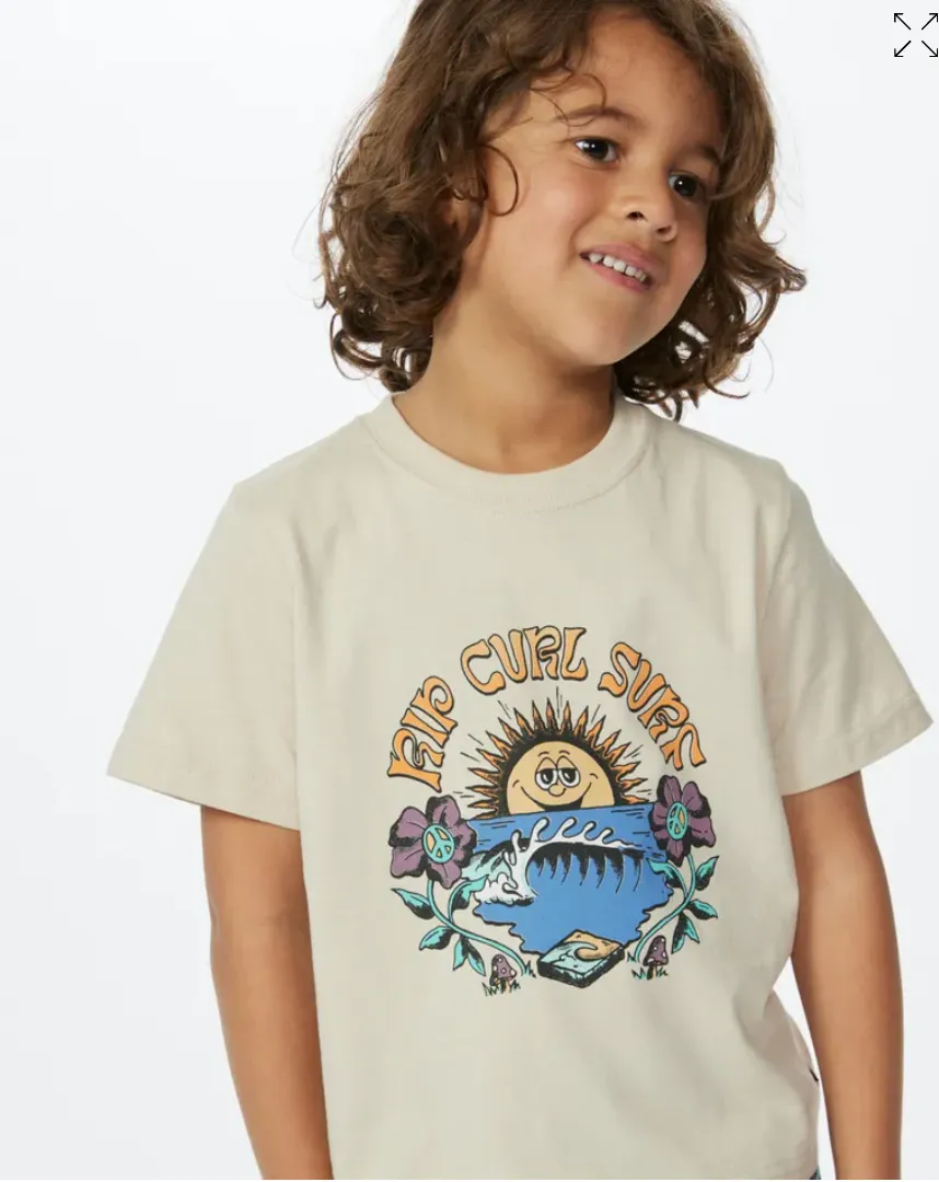 Ripcurl Mystic Waves Art Short Sleeve Tee Boy