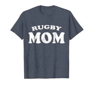 Rugby Mom High School Team Sport Mother T Shirt Cute Gift