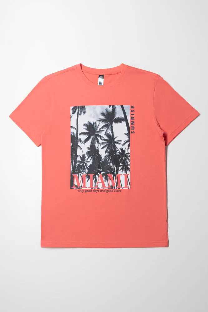 Short Sleeve T-Shirt Orange