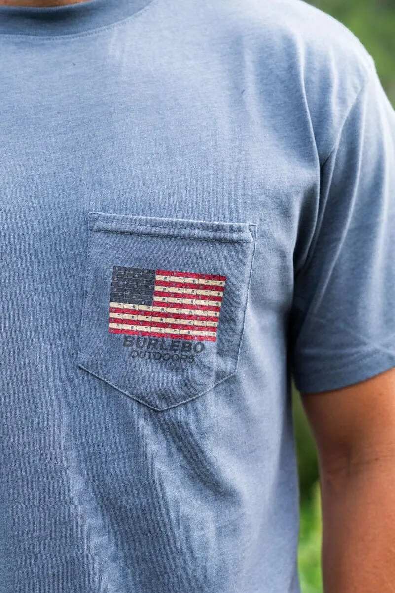 Shotgun Shell Flag SS Tee