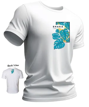 Side Monstera Panel ShakaTime Cool T-Shirt