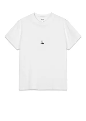 Snoopy skateboard T-shirt - White