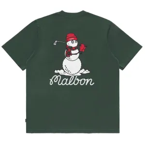 Snowman Buckets Tee Forest - W24