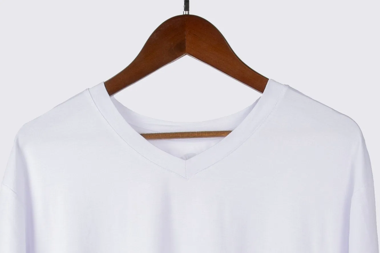 SOFTEE Women's Bamboo V Neck T-shirt