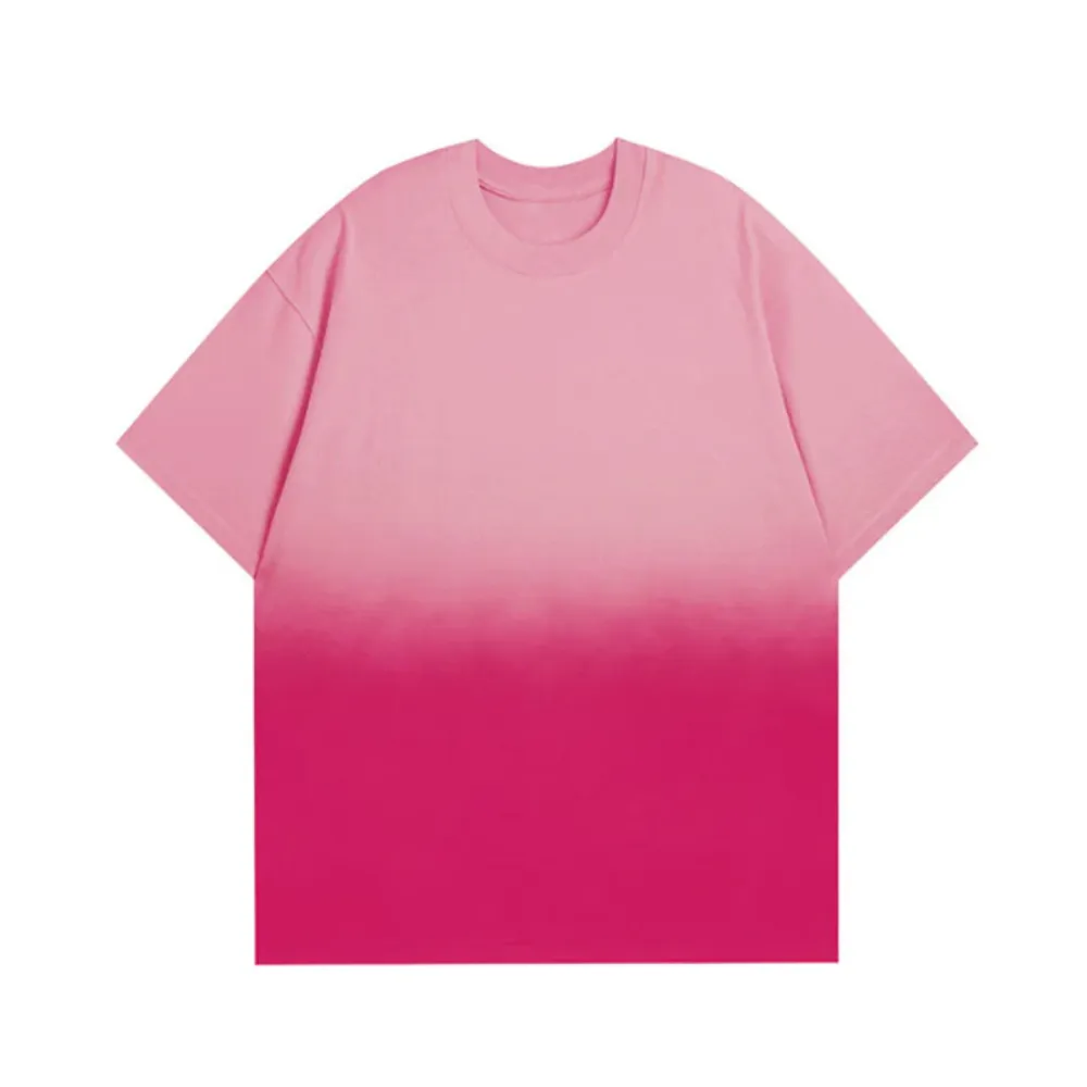Solid Color Gradient T-Shirt