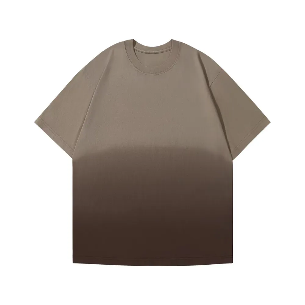 Solid Color Gradient T-Shirt