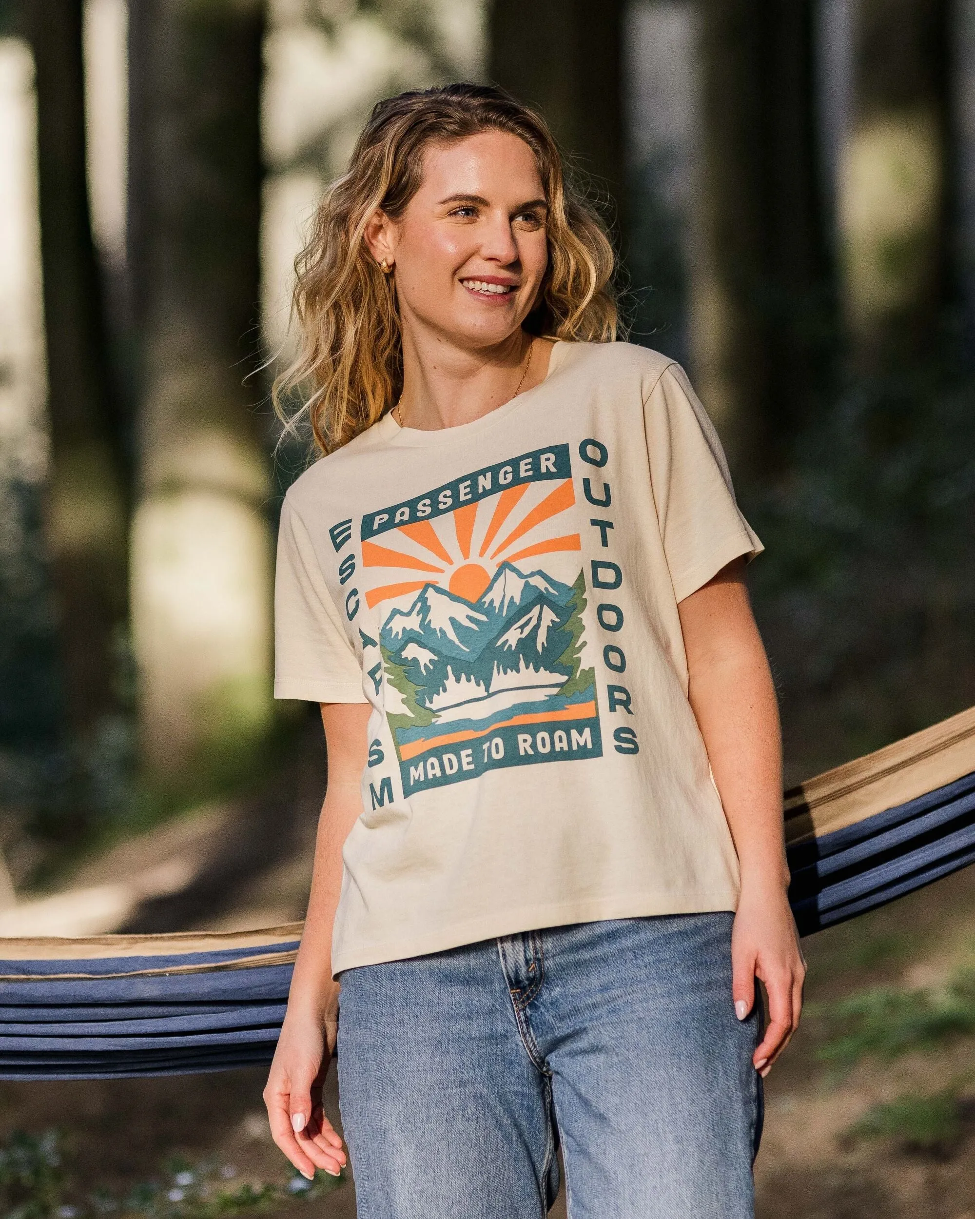 Solitude Recycled Cotton T-Shirt - Birch