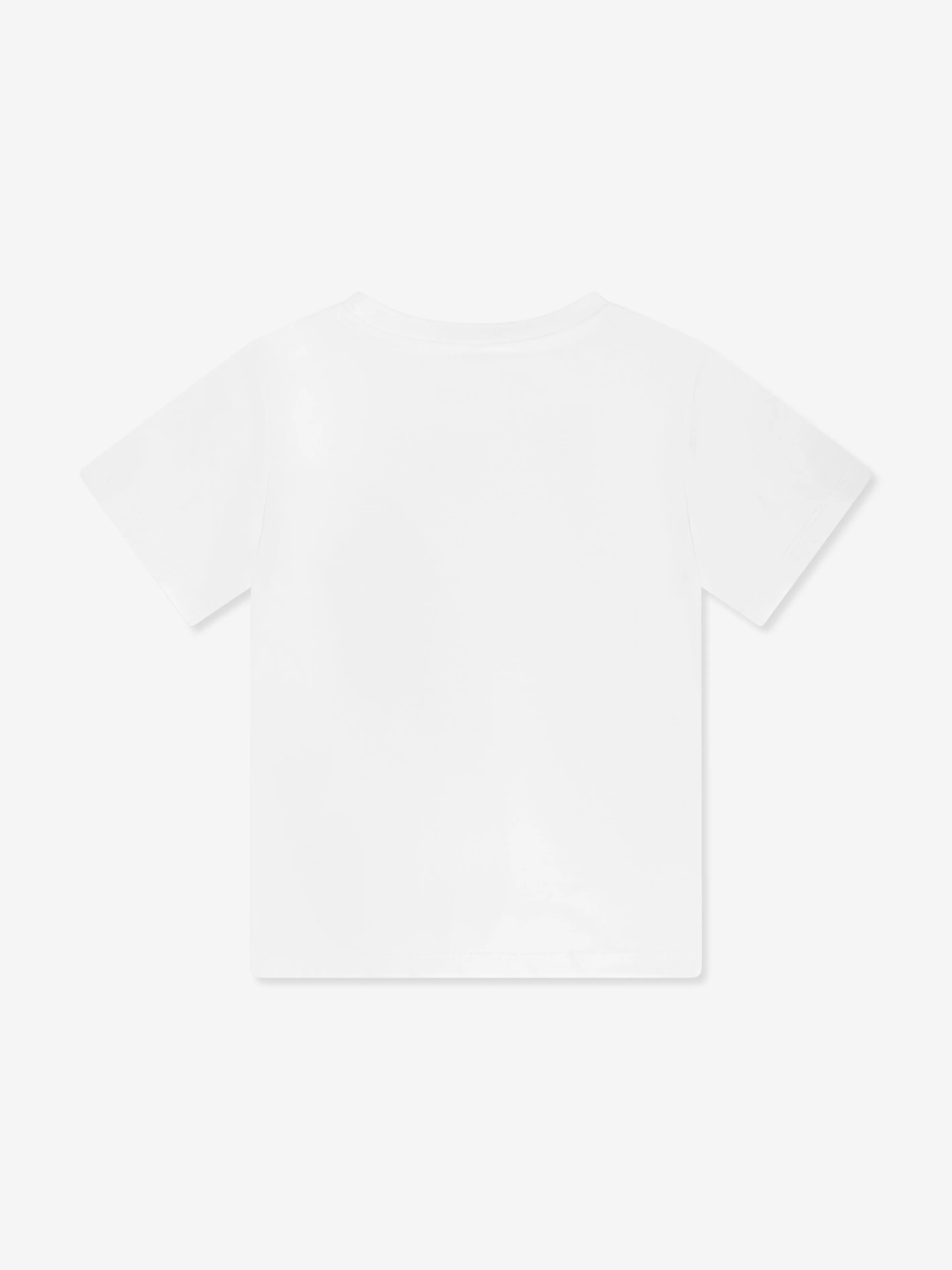 Stella McCartney Girls Flower Logo T-Shirt in White