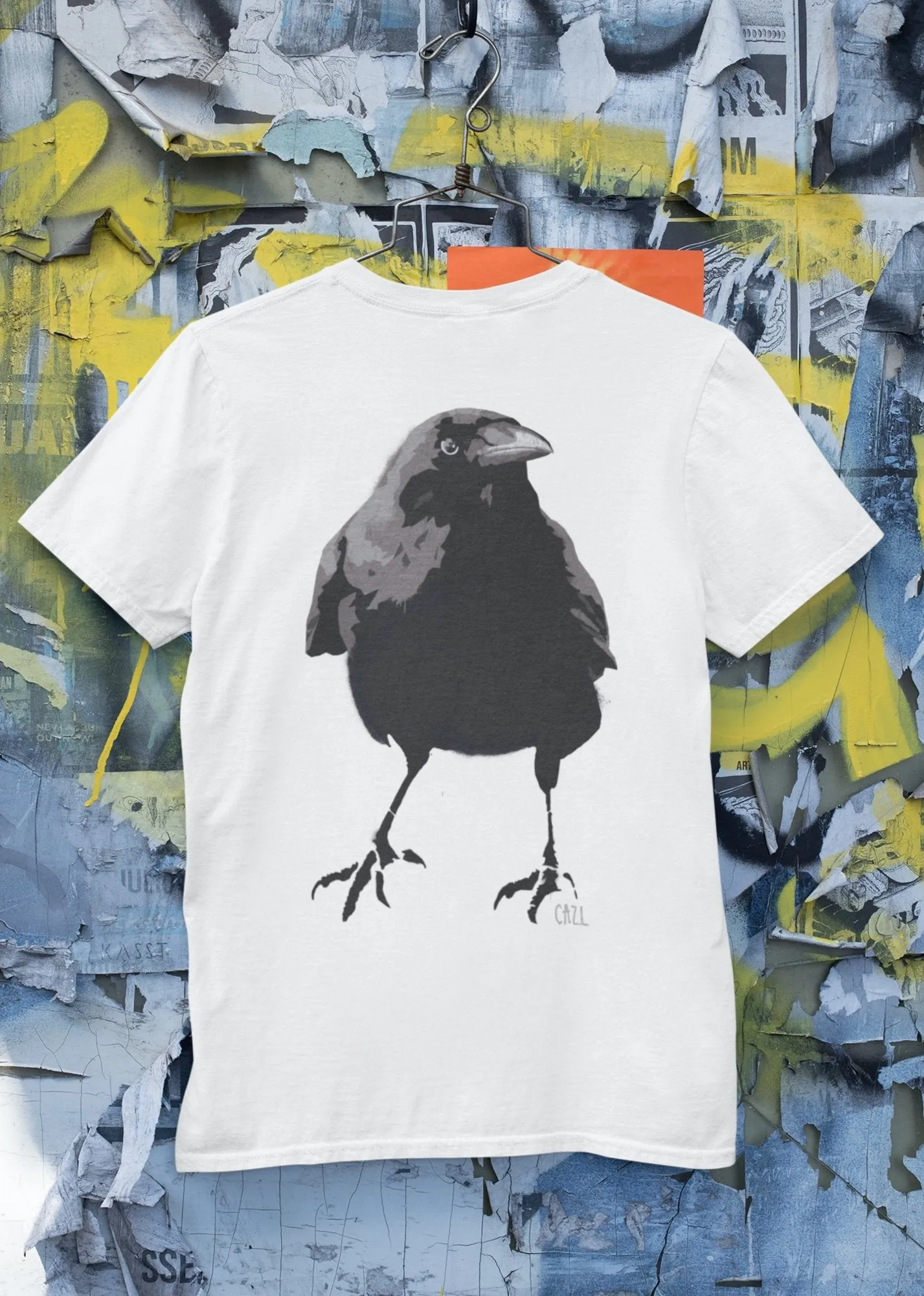 ST!NK - artist CAZ.L - Men Back Print Shirt