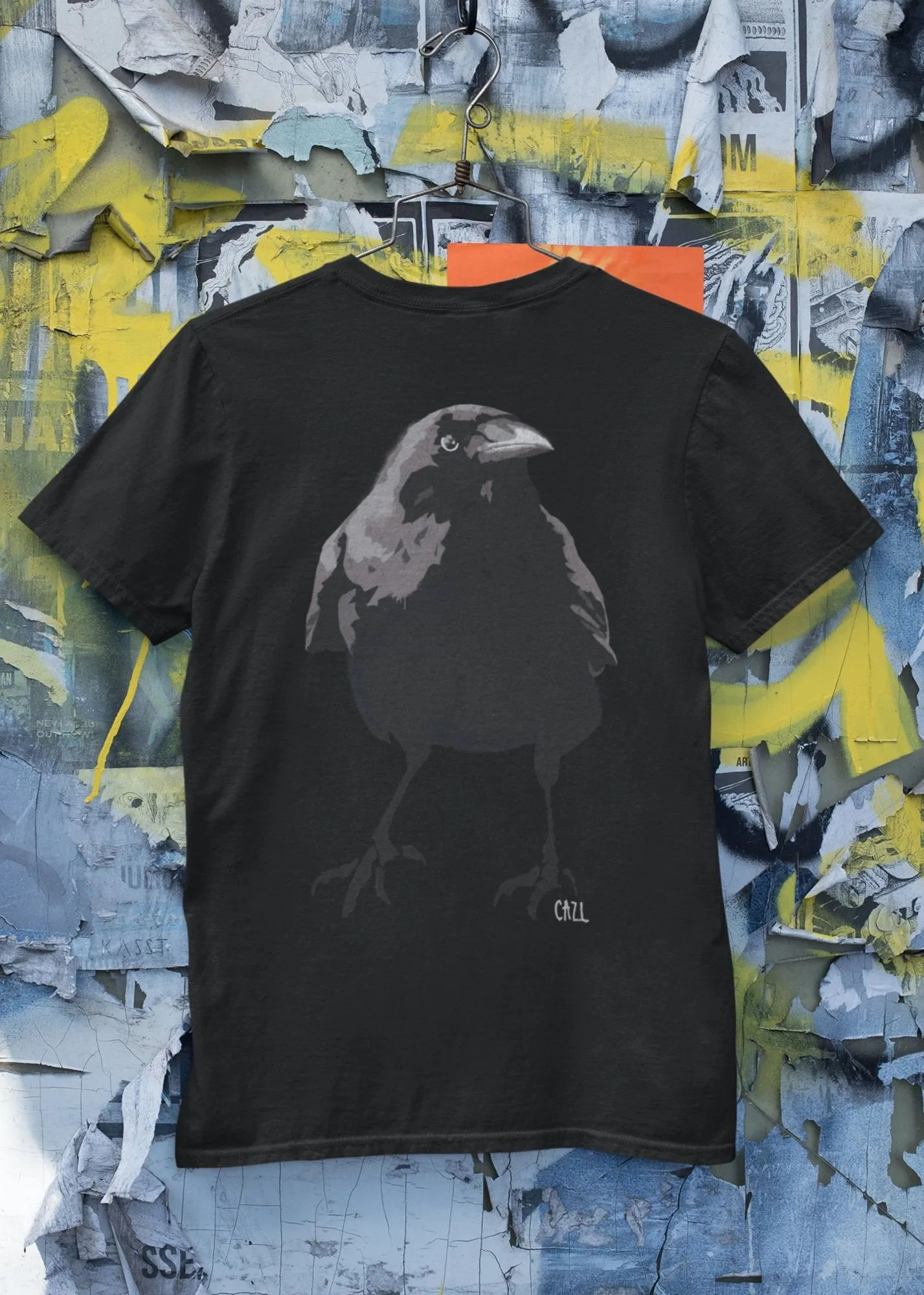 ST!NK - artist CAZ.L - Men Back Print Shirt