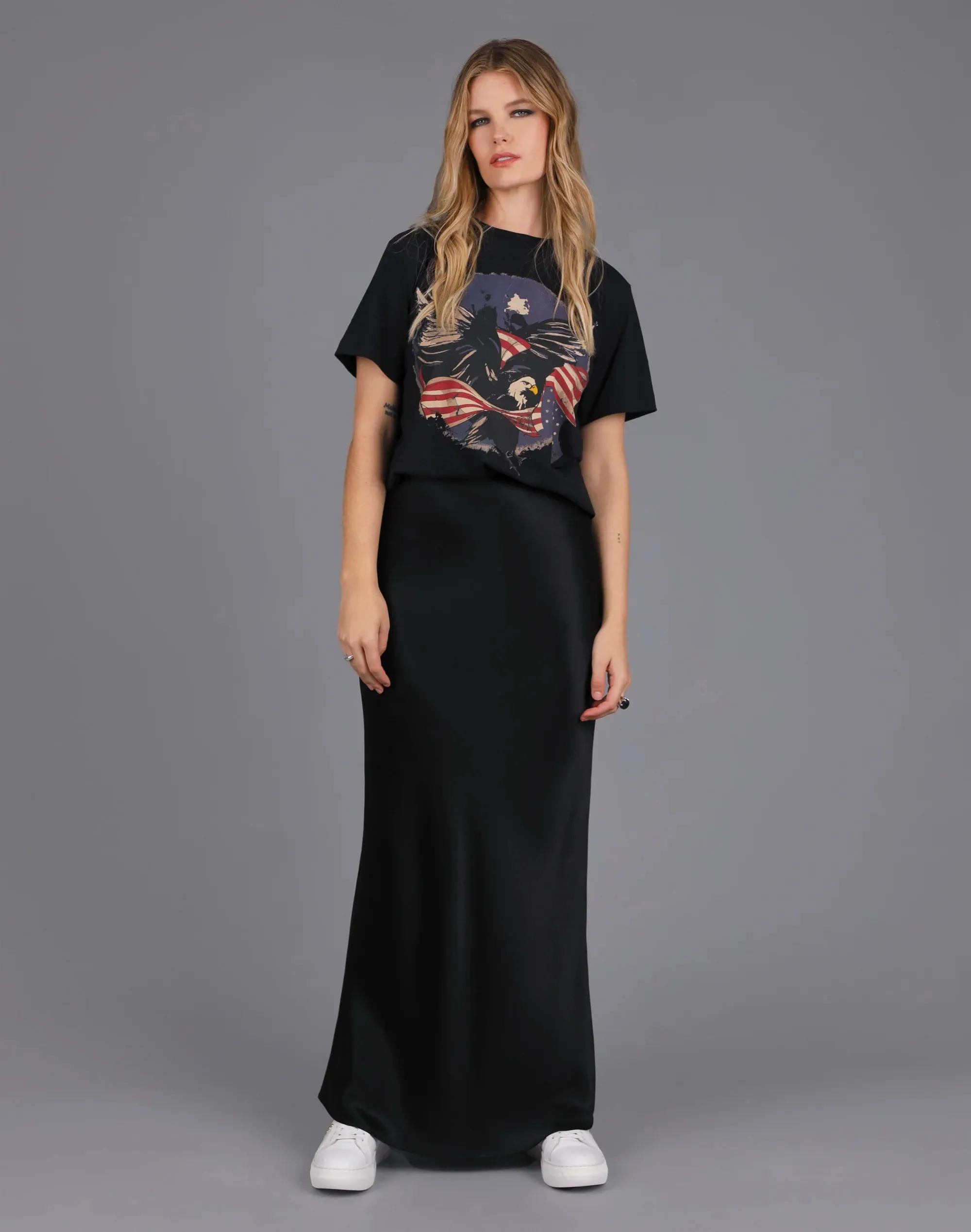 STORM Long Live Eagle Print Tee