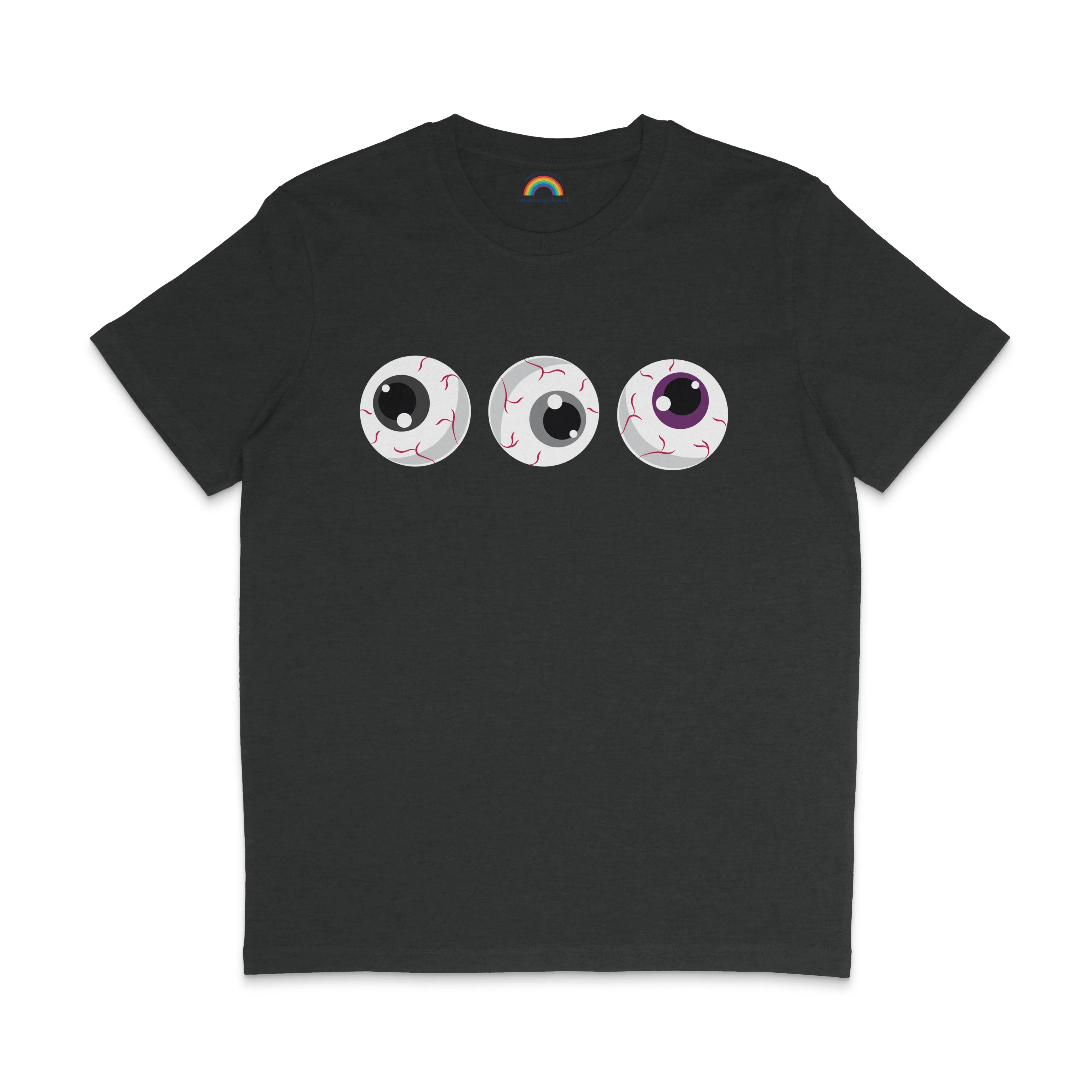 Subtle Pride Eyeballs Halloween Pride Shirt