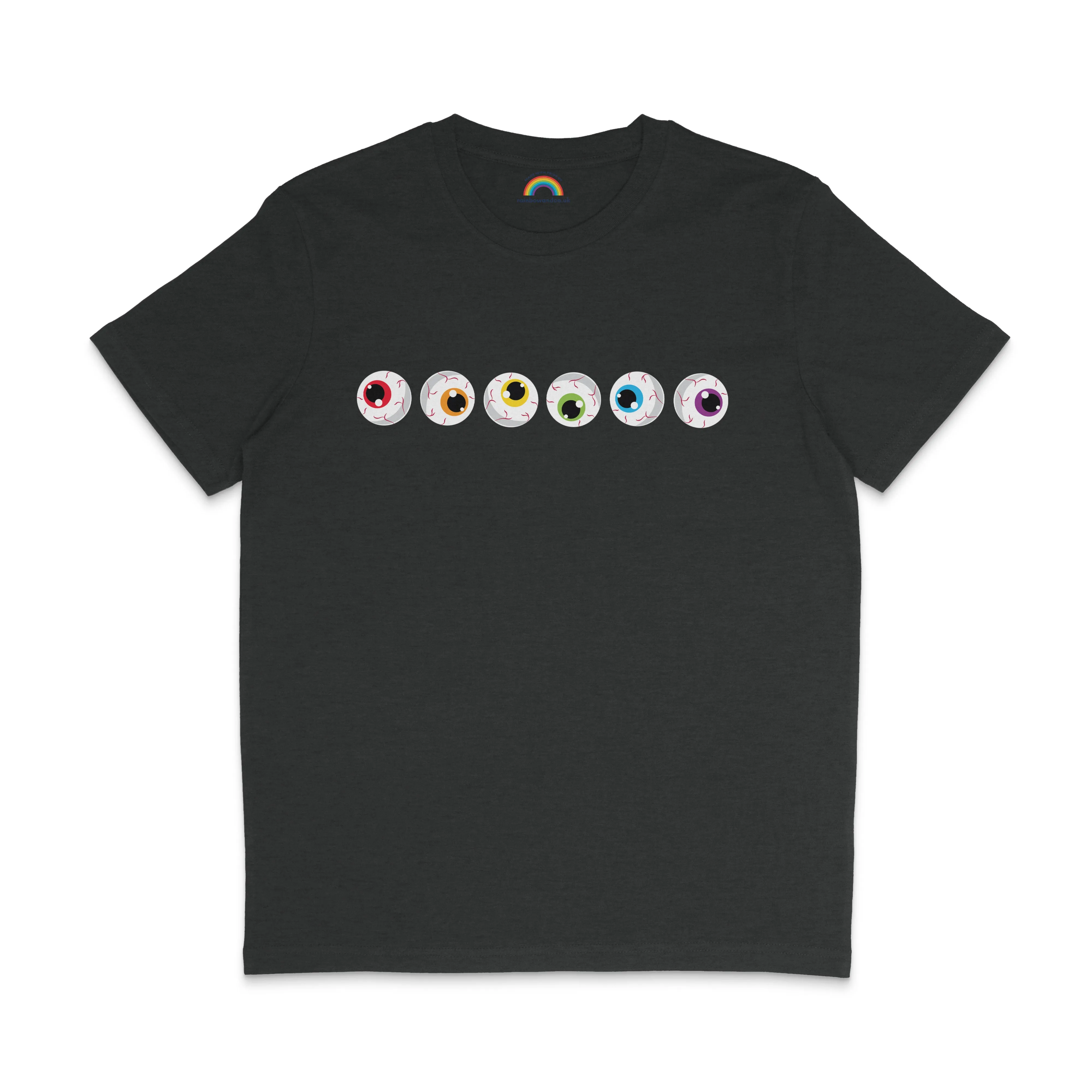Subtle Pride Eyeballs Halloween Pride Shirt