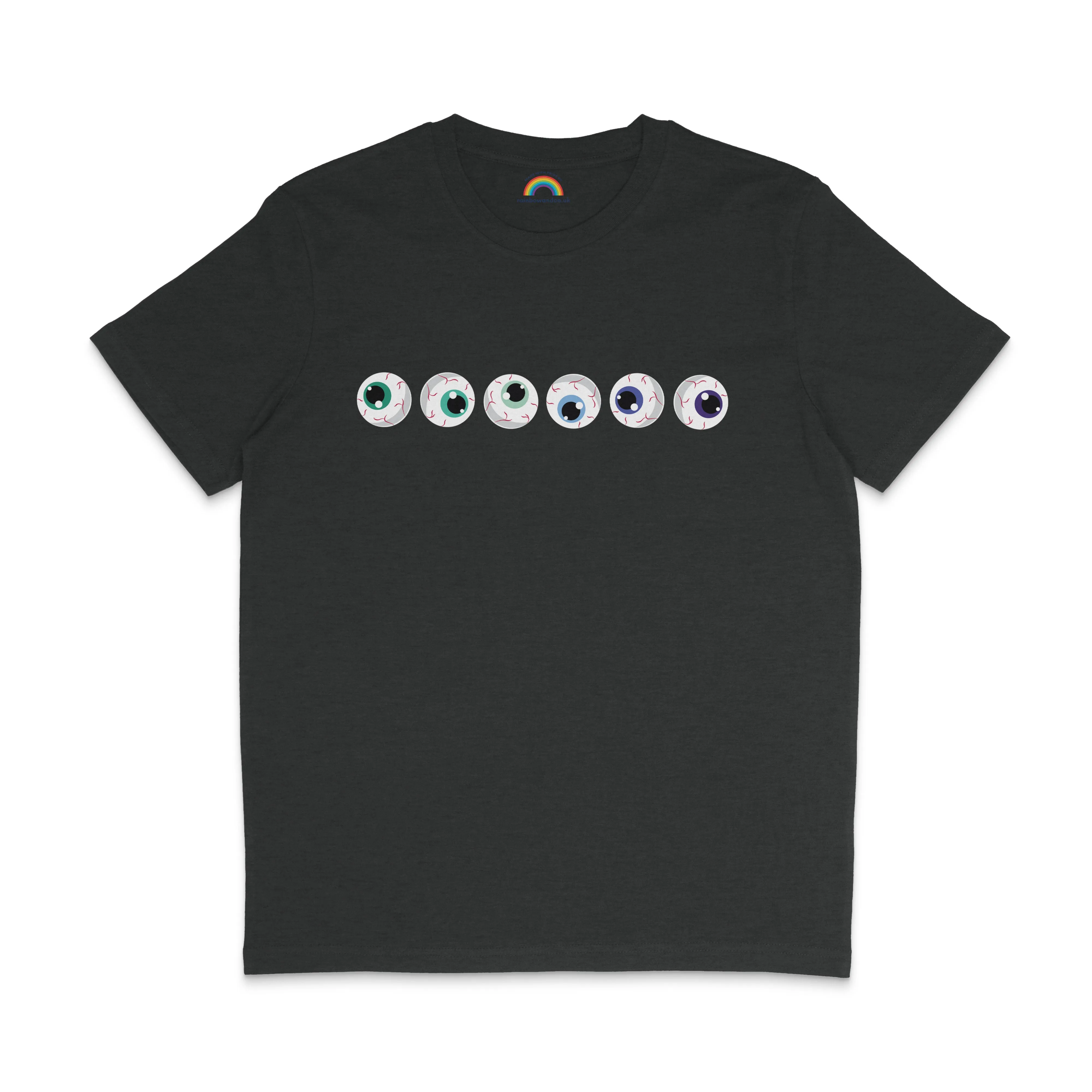 Subtle Pride Eyeballs Halloween Pride Shirt