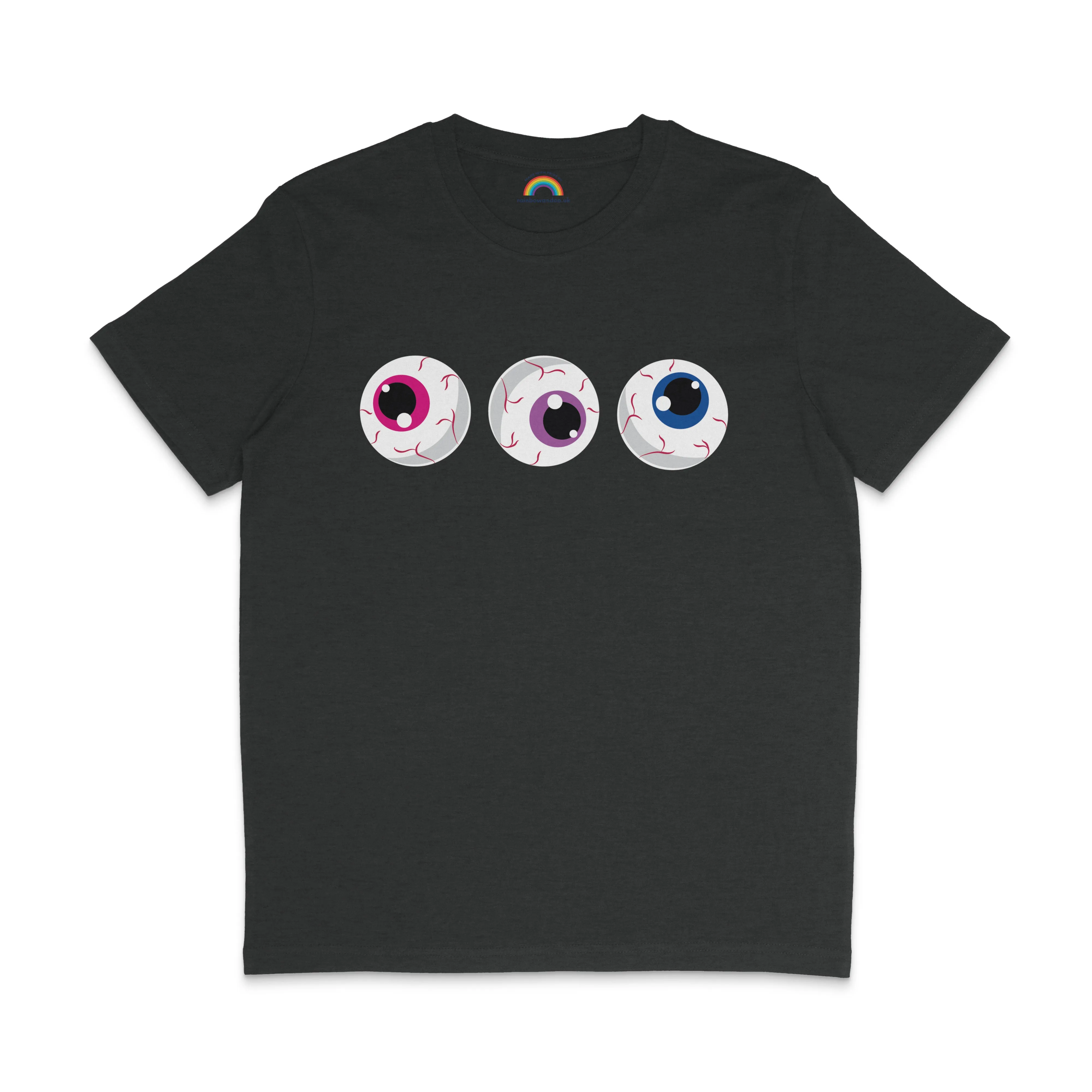 Subtle Pride Eyeballs Halloween Pride Shirt