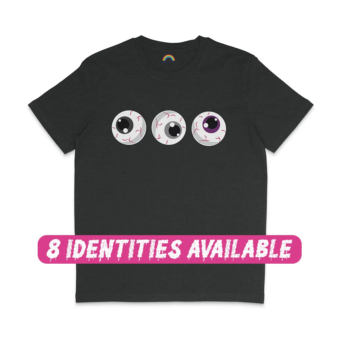 Subtle Pride Eyeballs Halloween Pride Shirt