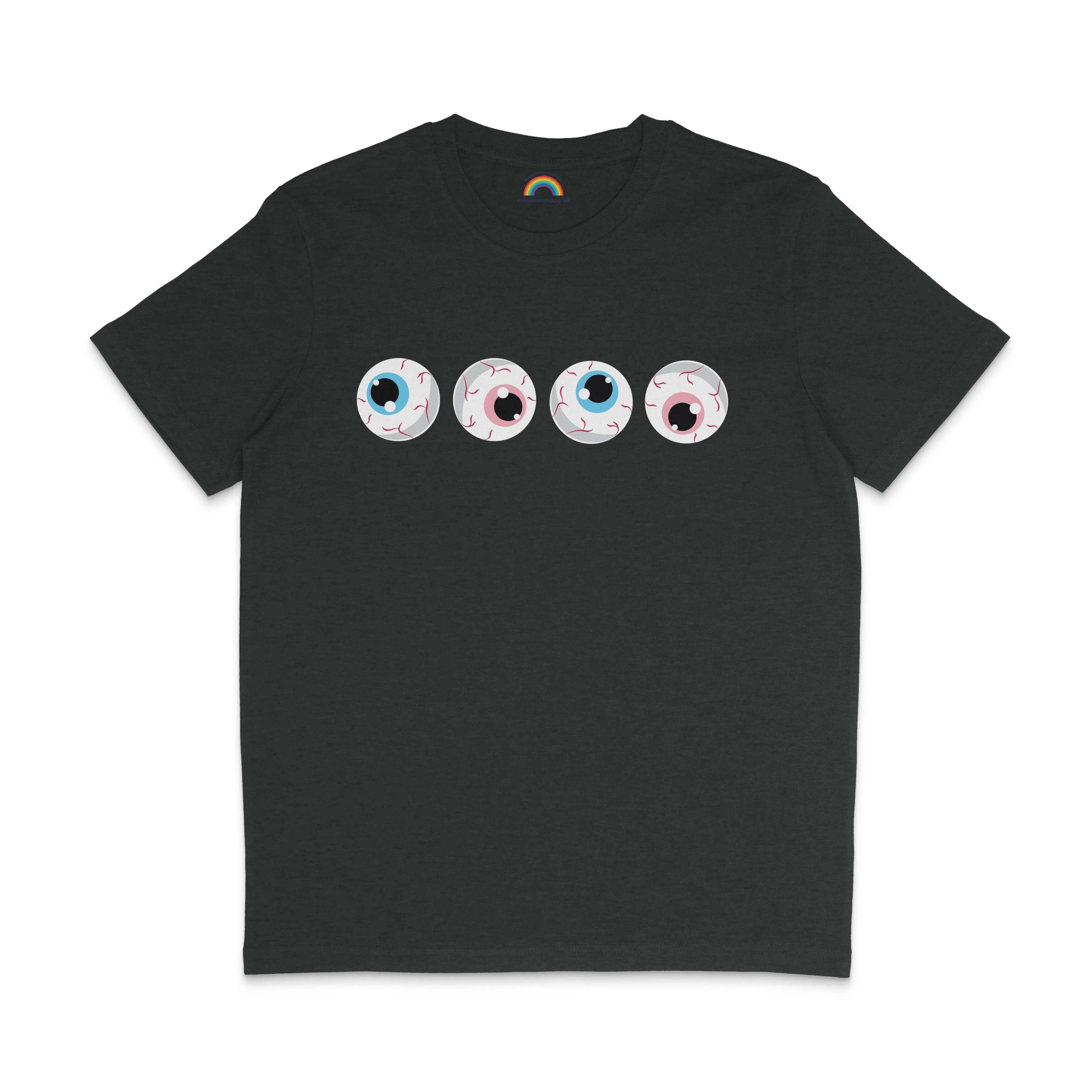 Subtle Pride Eyeballs Halloween Pride Shirt