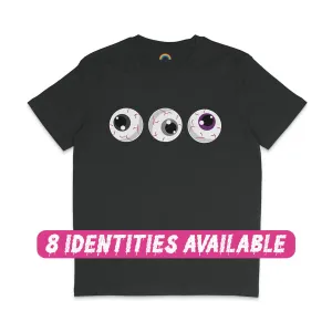 Subtle Pride Eyeballs Halloween Pride Shirt
