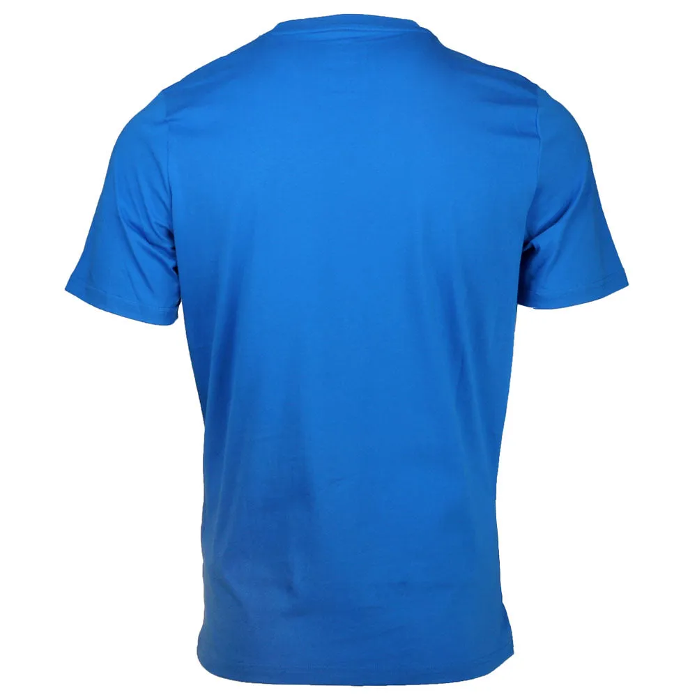 Suede Crew Neck Short Sleeve T-Shirt