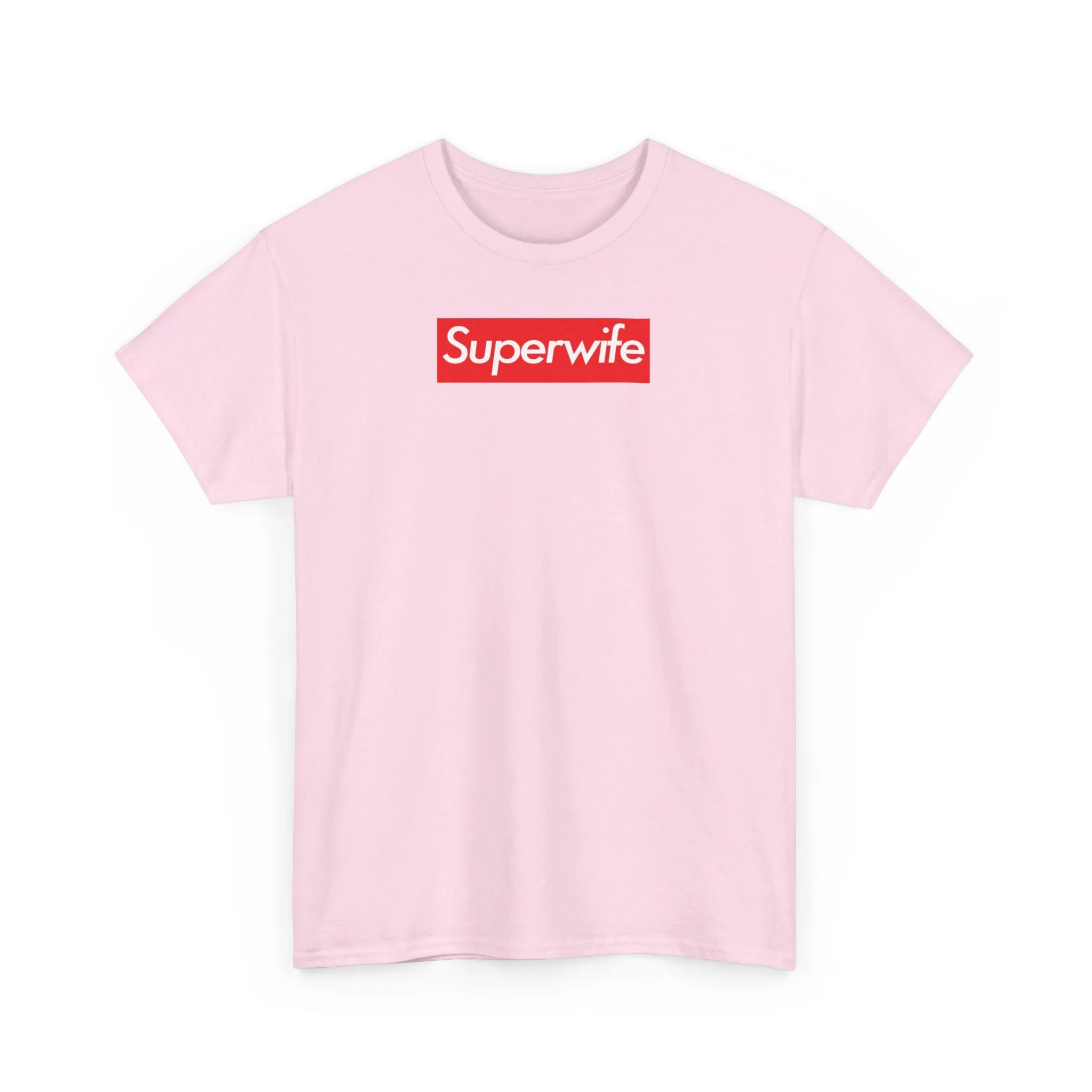 Superwife Unisex Heavy Cotton Tee Shirt T-shirt super Inspired Funny Wife Lover Appreciation Gift For Partner Wedding Thank You Thankful Birthday Christmas