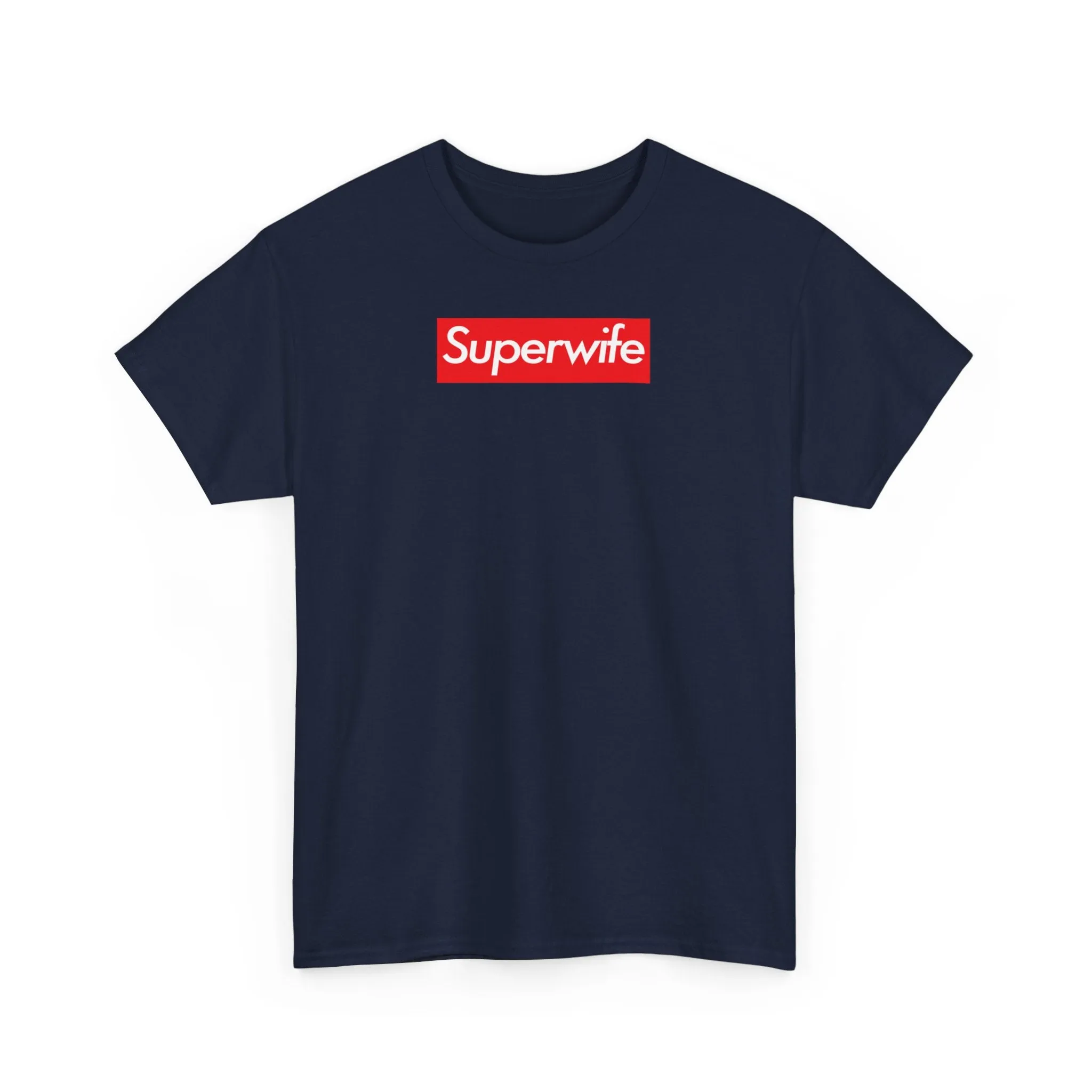 Superwife Unisex Heavy Cotton Tee Shirt T-shirt super Inspired Funny Wife Lover Appreciation Gift For Partner Wedding Thank You Thankful Birthday Christmas