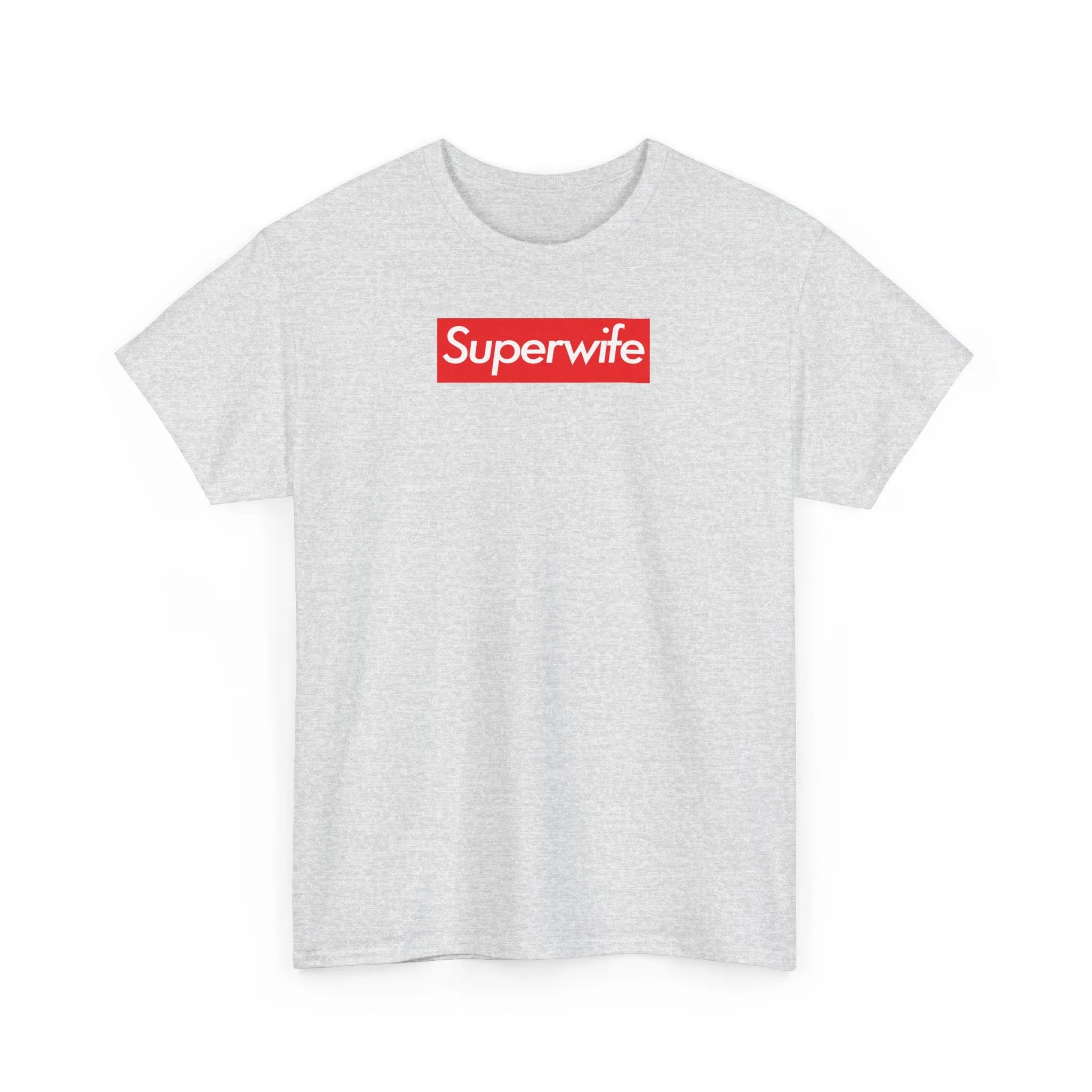 Superwife Unisex Heavy Cotton Tee Shirt T-shirt super Inspired Funny Wife Lover Appreciation Gift For Partner Wedding Thank You Thankful Birthday Christmas