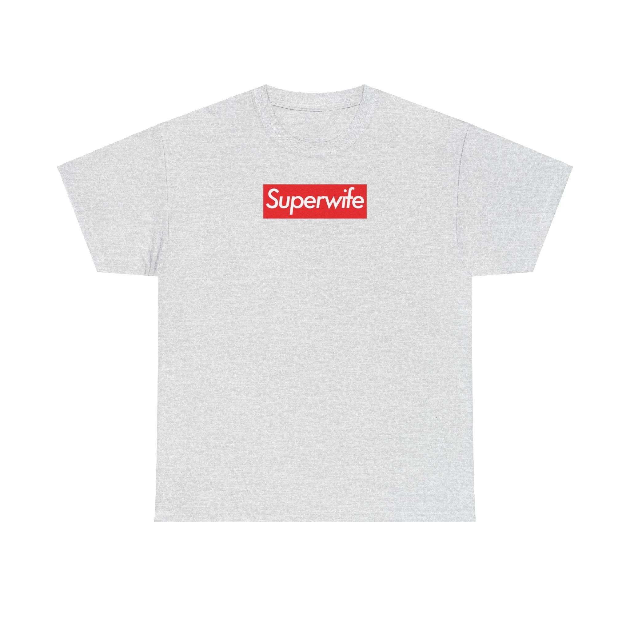 Superwife Unisex Heavy Cotton Tee Shirt T-shirt super Inspired Funny Wife Lover Appreciation Gift For Partner Wedding Thank You Thankful Birthday Christmas