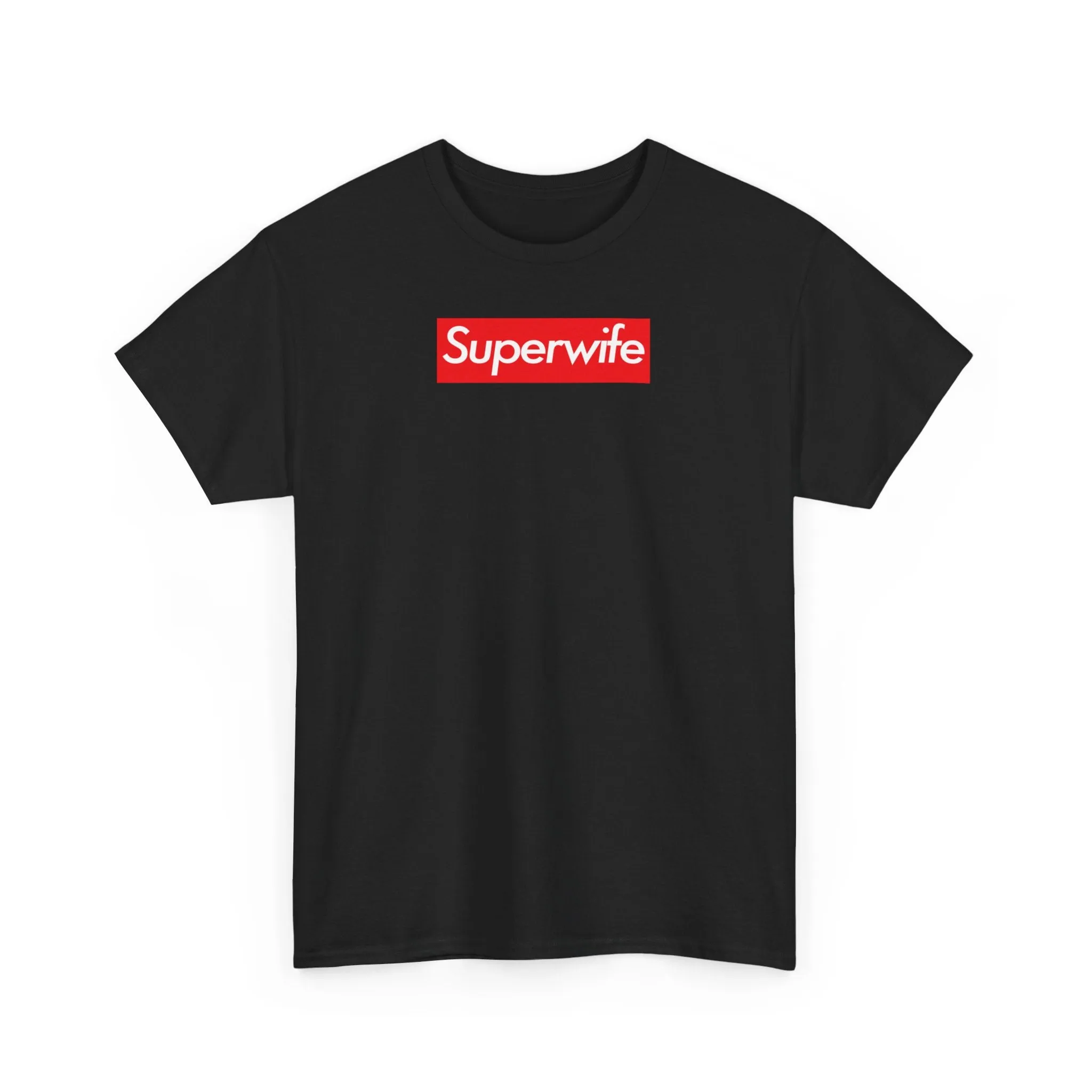 Superwife Unisex Heavy Cotton Tee Shirt T-shirt super Inspired Funny Wife Lover Appreciation Gift For Partner Wedding Thank You Thankful Birthday Christmas