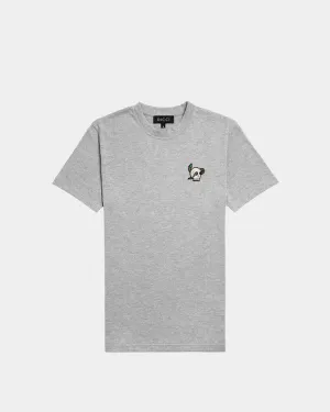 T-shirt with Beige Skull