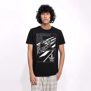 The Tejas Black & White IAF T-Shirt