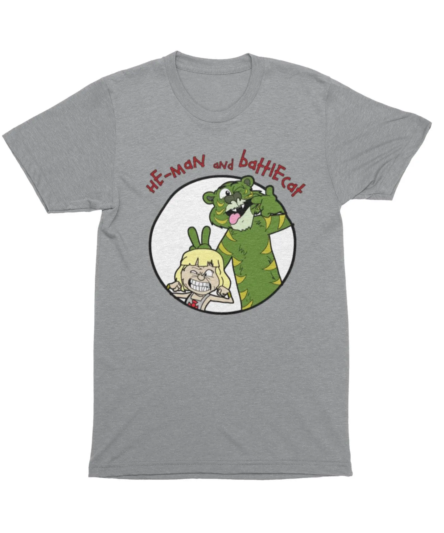 Top Notchy He-Man and Battlecat T-Shirt