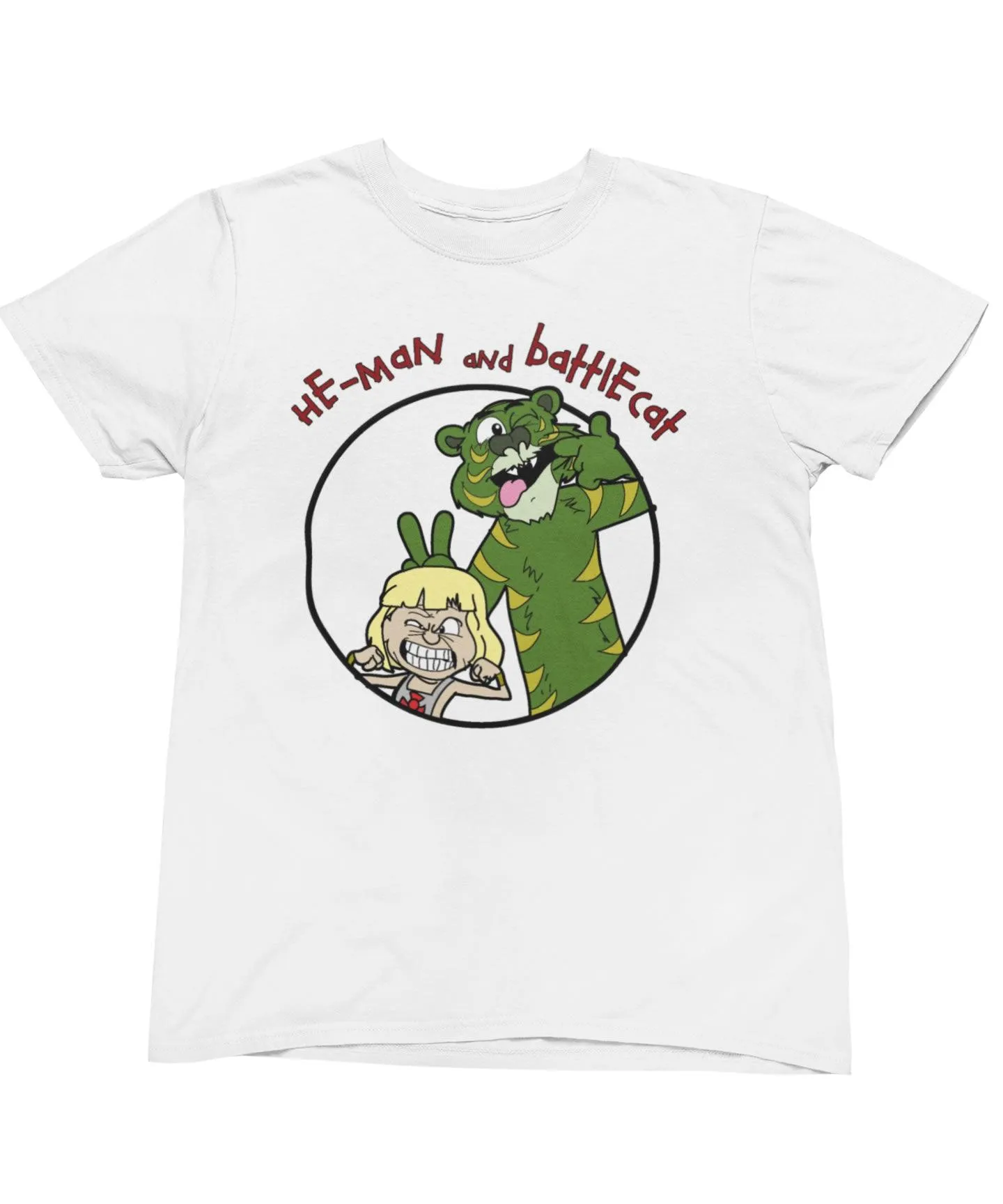 Top Notchy He-Man and Battlecat T-Shirt