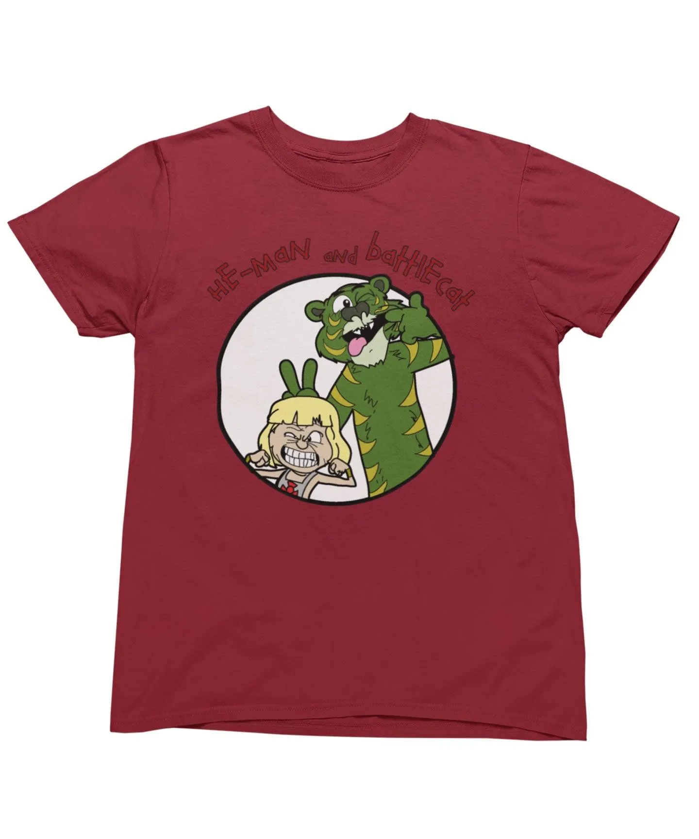 Top Notchy He-Man and Battlecat T-Shirt