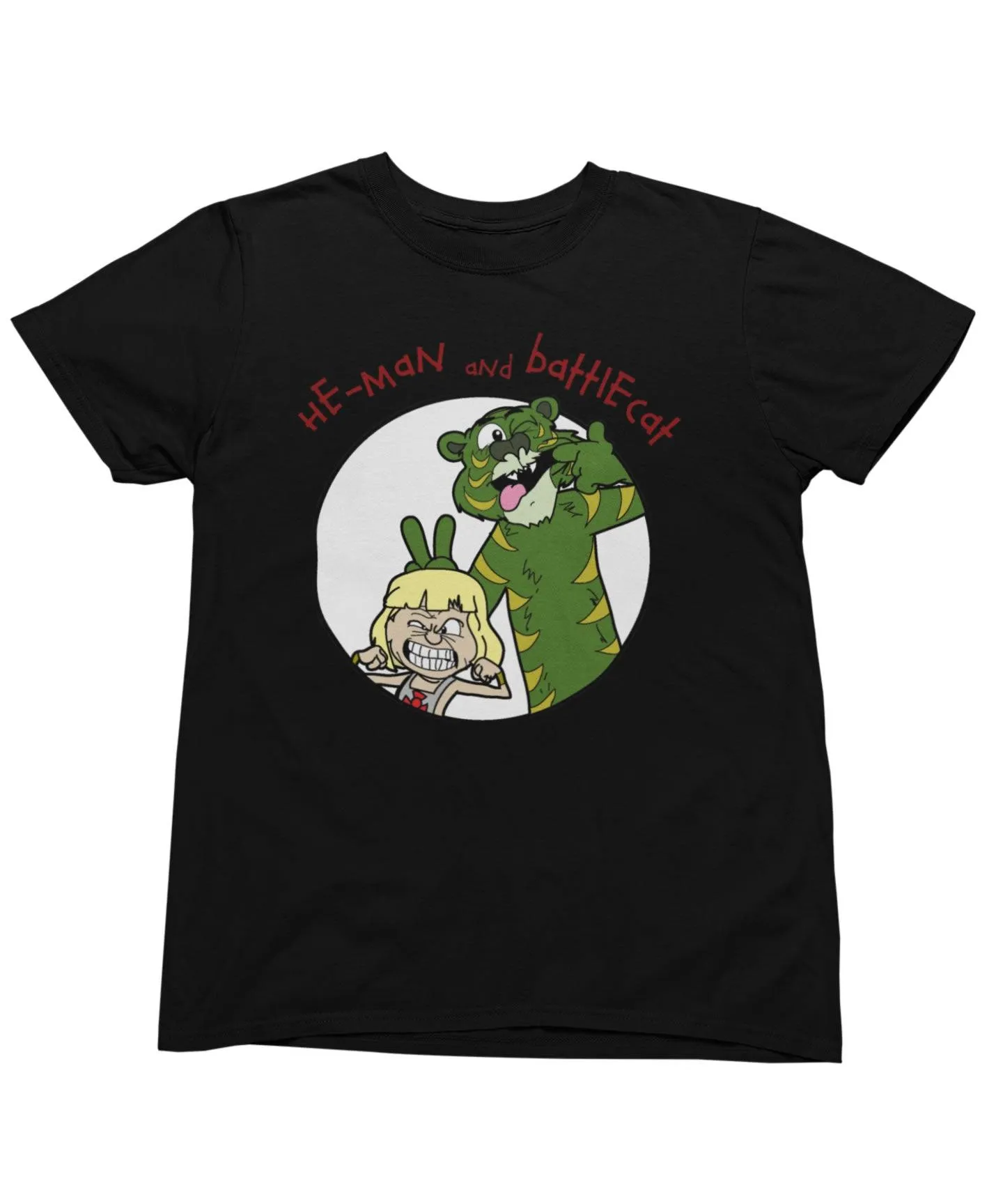 Top Notchy He-Man and Battlecat T-Shirt
