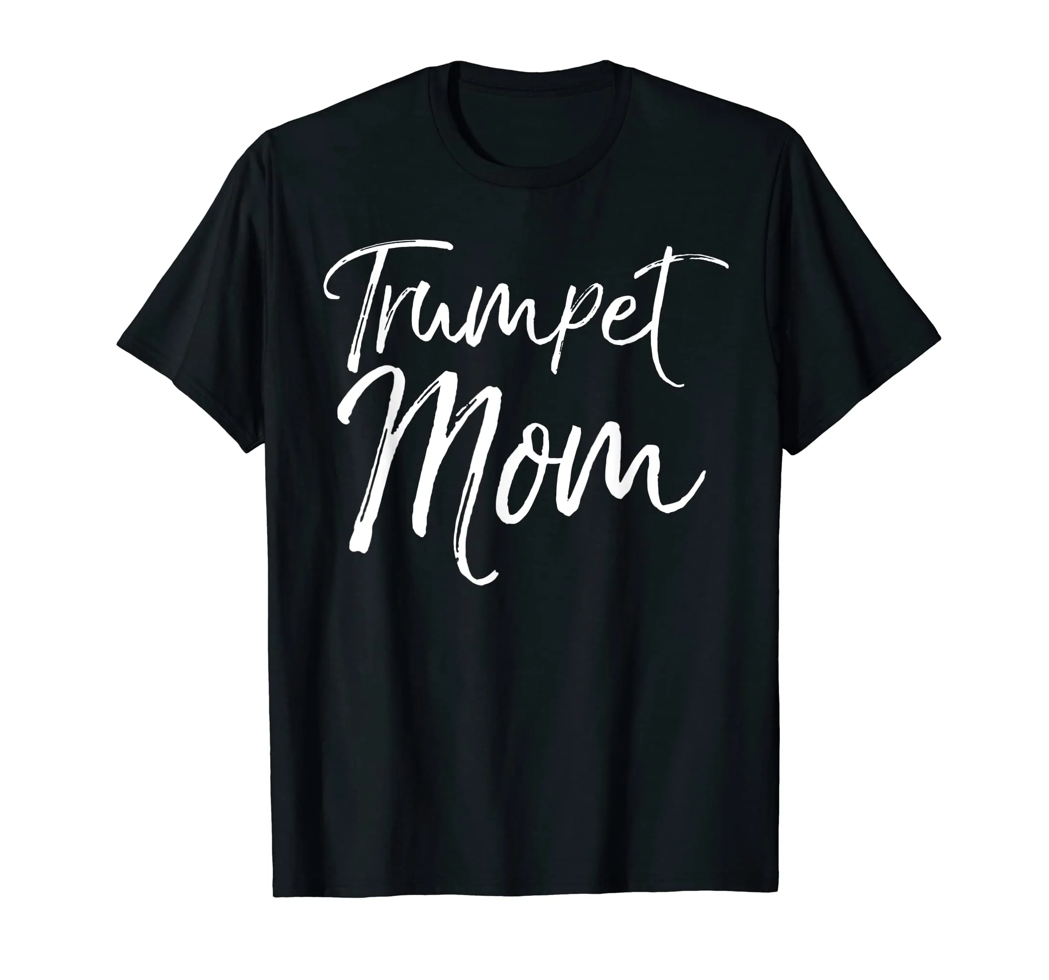Trumpet Mom Shirt Proud High School Marching Band Mother Tee