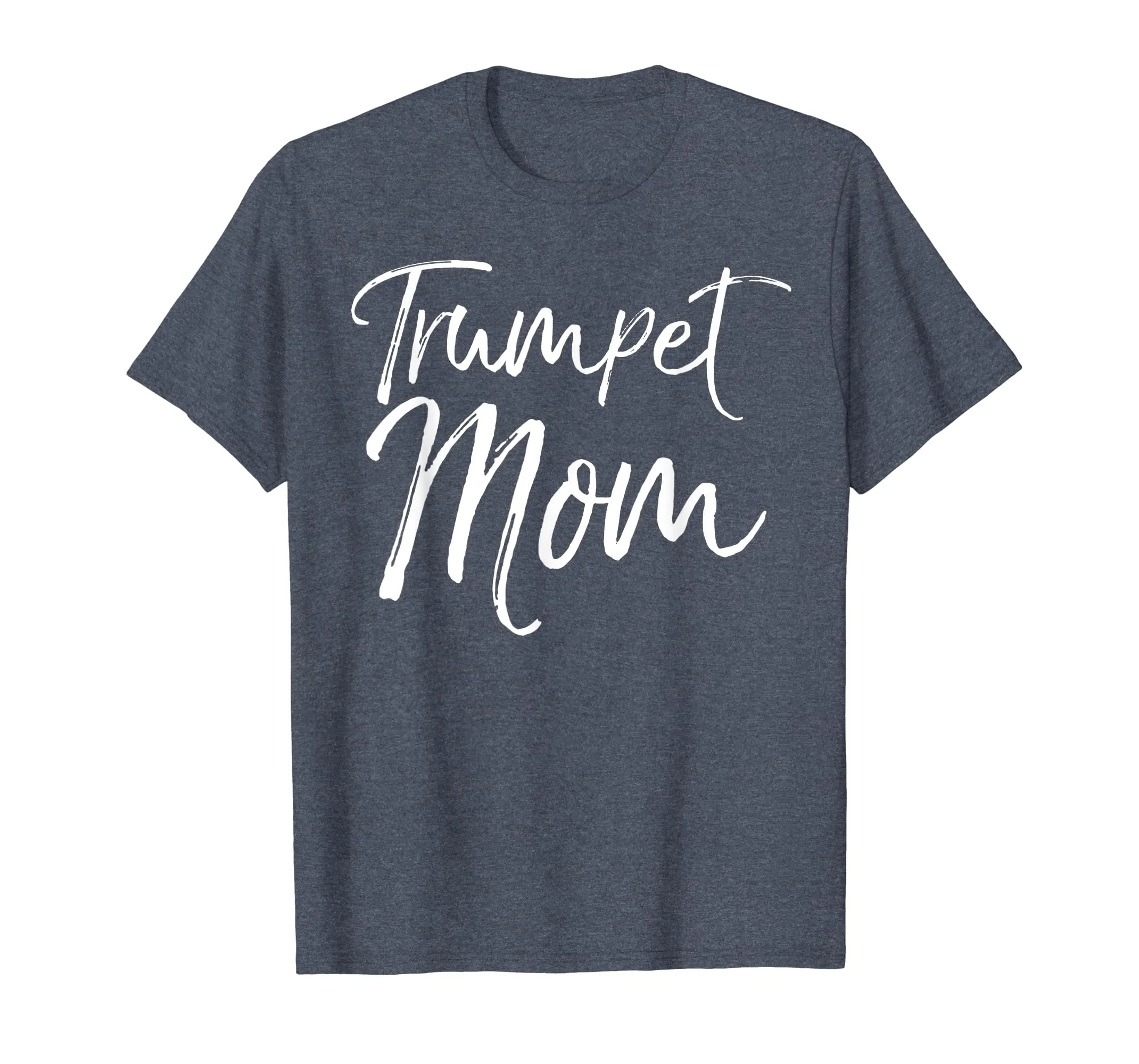 Trumpet Mom Shirt Proud High School Marching Band Mother Tee