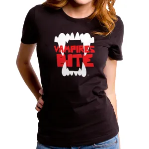 Vampires Bite Women's T-Shirt