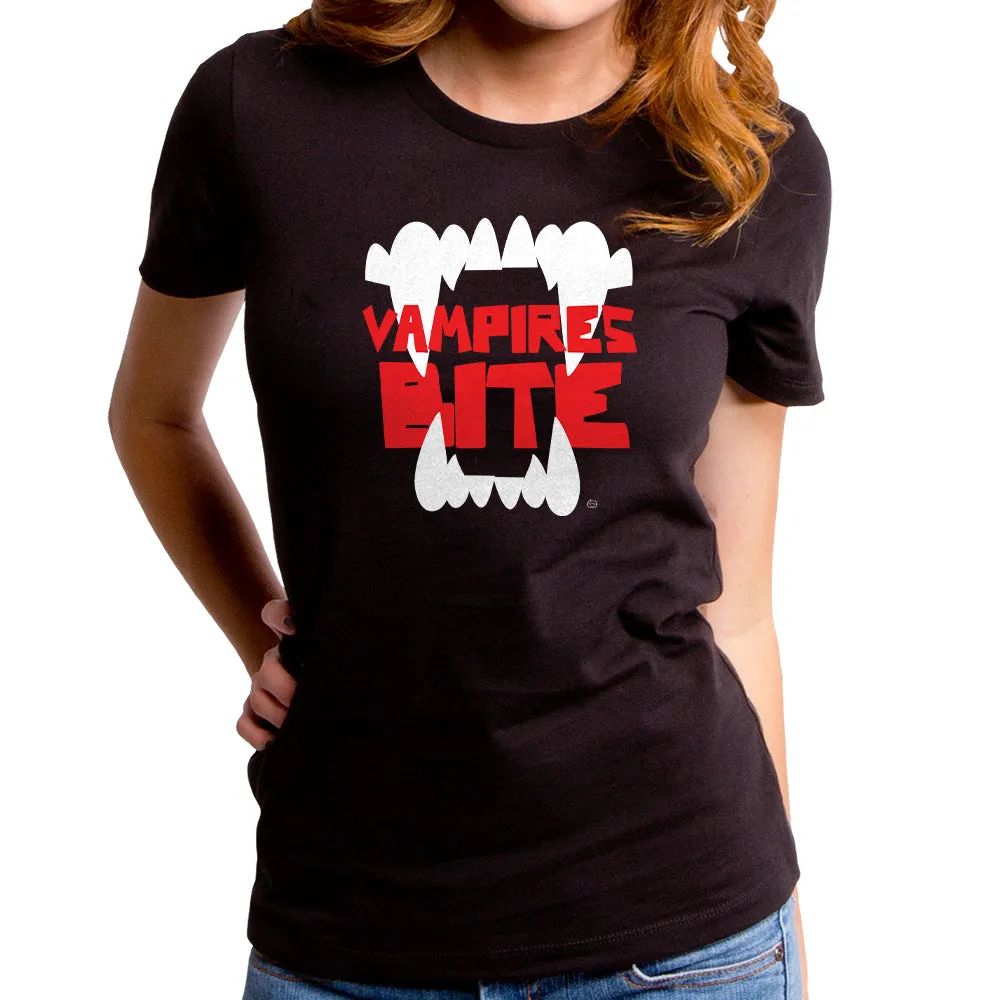 Vampires Bite Women's T-Shirt
