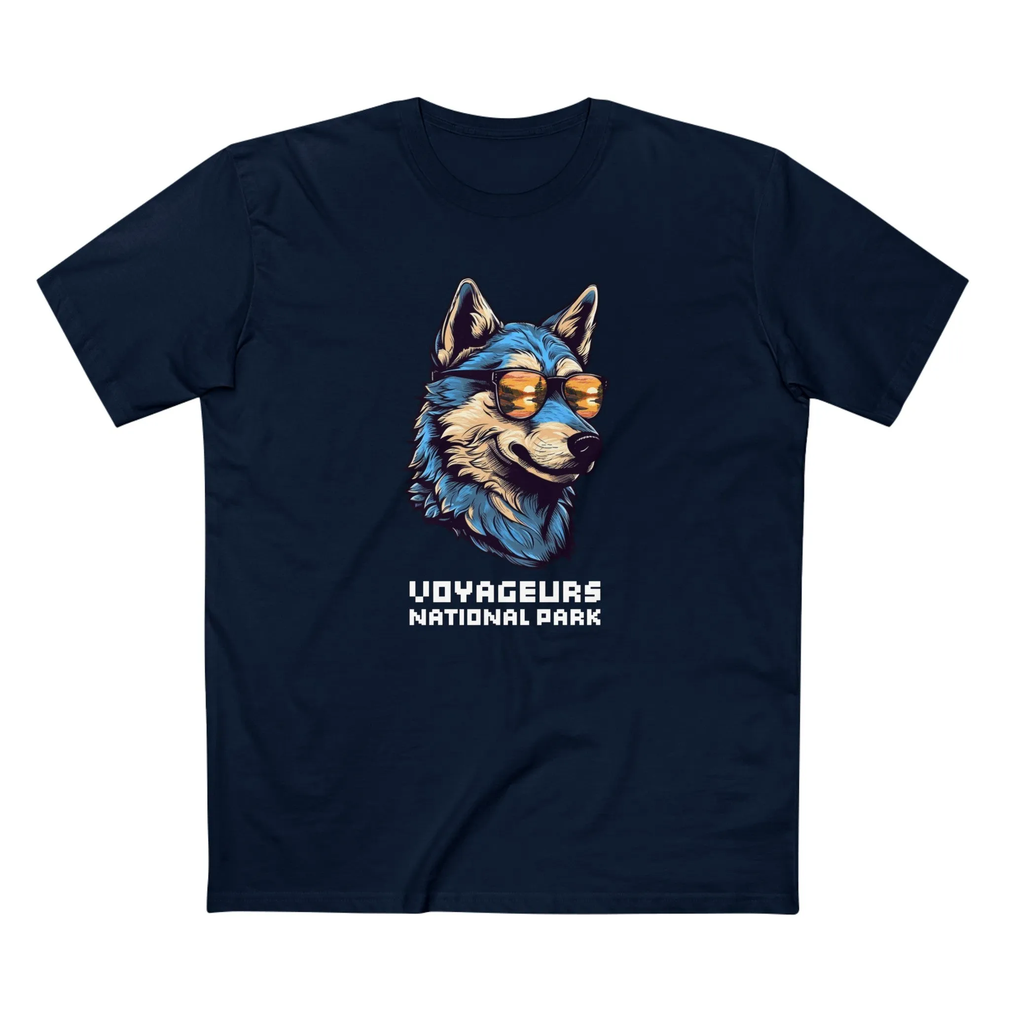 Voyageurs National Park T-Shirt - Smooth Wolf